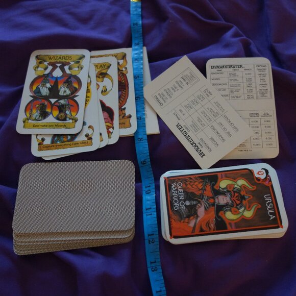 Vintage 1981 Milton Bradley E.S. Lowe Dragonmaster A Fantasy Card Game E2100 - Picture 8 of 16